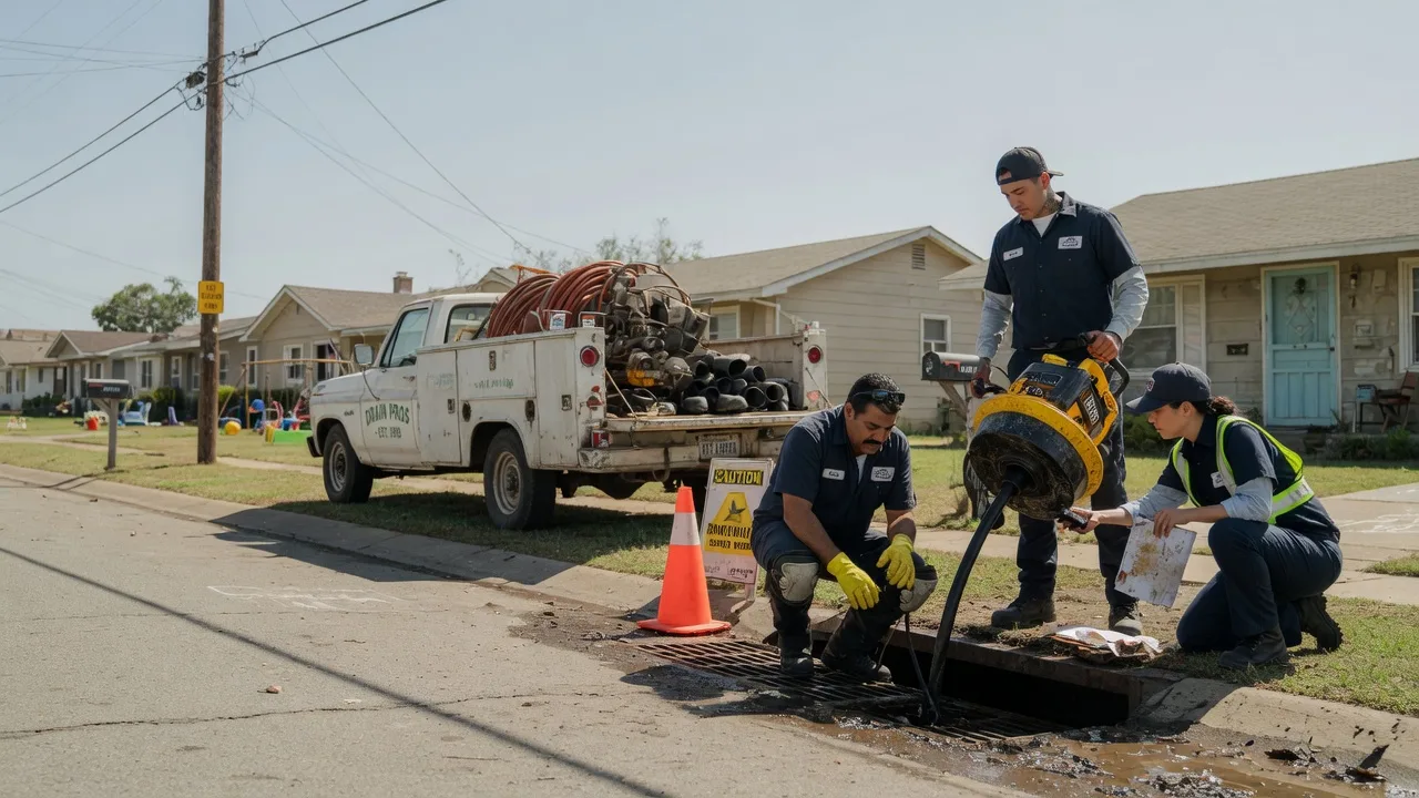 Drain Cleaning in Terlton, OK near me